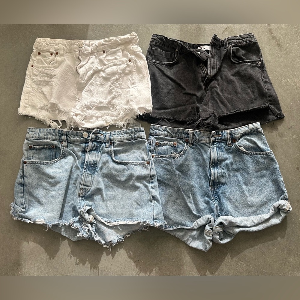 Zara Denim Shorts Bundle